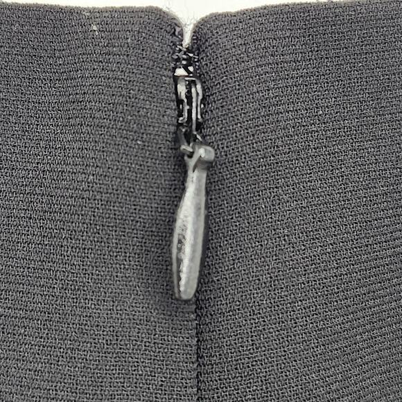 NWT Jones Studio Black Sleeveless Belted Straight Pencil Dress Women's 8 - Picture 9 of 10